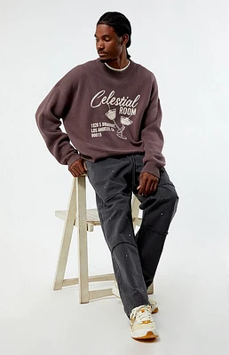 Pacsun Celestial Cropped Sweater