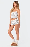 Edikted Pamper Waffle Tank Top