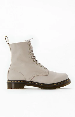 Dr Martens Women's Taupe 1460 Pascal Vintage Virginia Boots