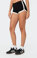 Edikted Elana Contrast Micro Shorts