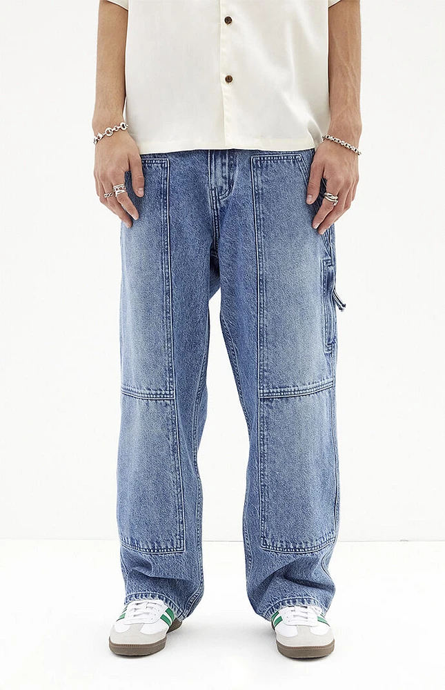 PacSun Medium Indigo Baggy Carpenter Jeans