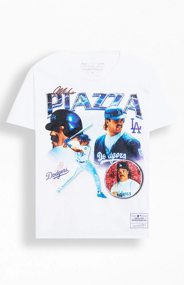 Mitchell & Ness LA Dodgers Mike Piazza T-Shirt