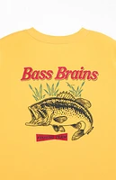 Brixton Bass Brains Fishing Team T-Shirt