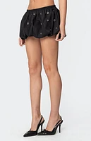 Edikted Kaden Grommet Bubble Mini Skort