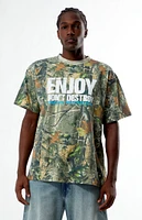 Peace by Studios Enjoy Camo T-Shirt