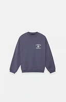 Fear of God Essentials Kids Marine University Fleece Crew Neck Sweatshirt