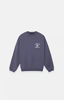 Fear of God Essentials Kids Marine University Fleece Crew Neck Sweatshirt