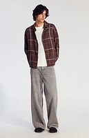 Pacsun Gray Extreme Baggy Jeans