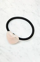 LA Hearts Heart Stone Hair Tie