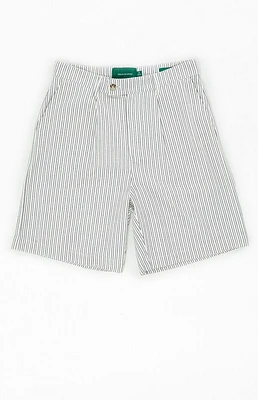 FIELD OF STUDY by Pacsun Striped Linen Baggy Shorts