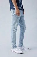 PacSun Eco Comfort Stretch Indigo Stacked Skinny Jeans