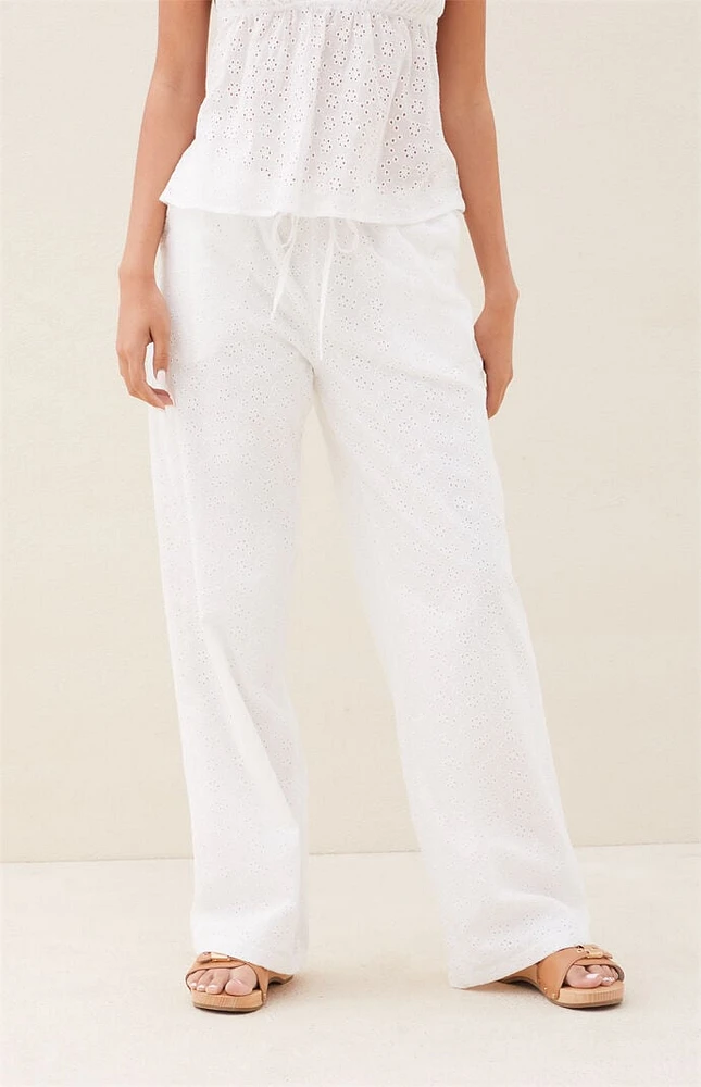 Beverly & Beck Eyelet Pants