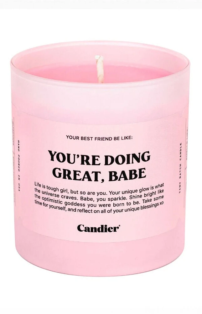 Candier You're Doing Great Candle
