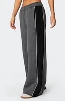 Edikted Contrast Panel Sweatpants