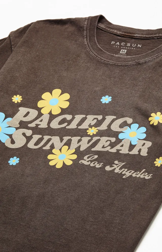  PacSun Kids Pacific Sunwear Flower Circle Graphic T