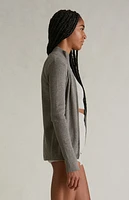 Fear of God Essentials Women's Homestead Heather Ribbed Track Jacket