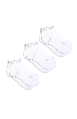 Doublesoul 3 Pack Holly Quarter Socks