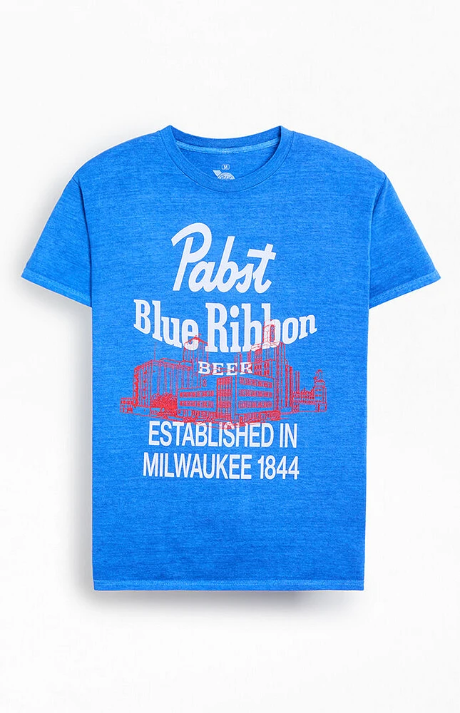 Ripple Junction Pabst Blue Ribbon Sketch T-Shirt