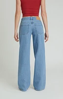 Pacsun Dark Indigo Low Rise Baggy Jeans