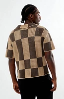 Pacsun Spence Open Knit Camp Shirt