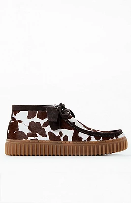 Clarks Animal Print Torhill Hi Shoes