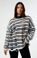 The Ragged Priest Dexter Striped Knit Sweater