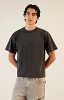 PacSun Washed Black Premium Cropped T-Shirt