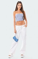 Edikted Colby Belted Tube Top