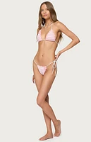 Edikted Azalea Crochet String Bikini Bottom