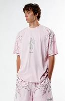 Civil Pink Concrete Sin Acot T-Shirt