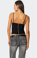 Edikted Liana Cut Out Tank Top