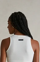 Fear of God Essentials Women's Cloud White Sport Knit Tank Top