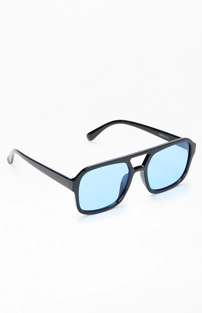 Pacsun Black Liam Aviator Sunglasses