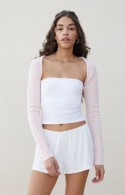 Beverly and Beck Daisy Knit Bolero