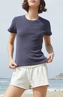 John Galt Gray Marci Sweat Shorts