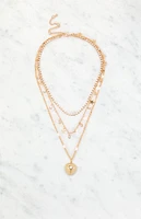 LA Hearts Gracie Layered Necklace