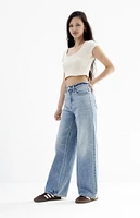 PacSun Cali Medium Indigo Baggy Boyfriend Jeans