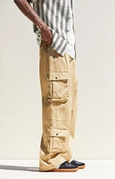 PacSun Cream Extreme Baggy Cargo Pants