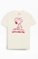 Riot Society Snoopy Let's Par-Tee T-Shirt