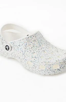 Crocs Women's Classic Starry Glitter Clogs