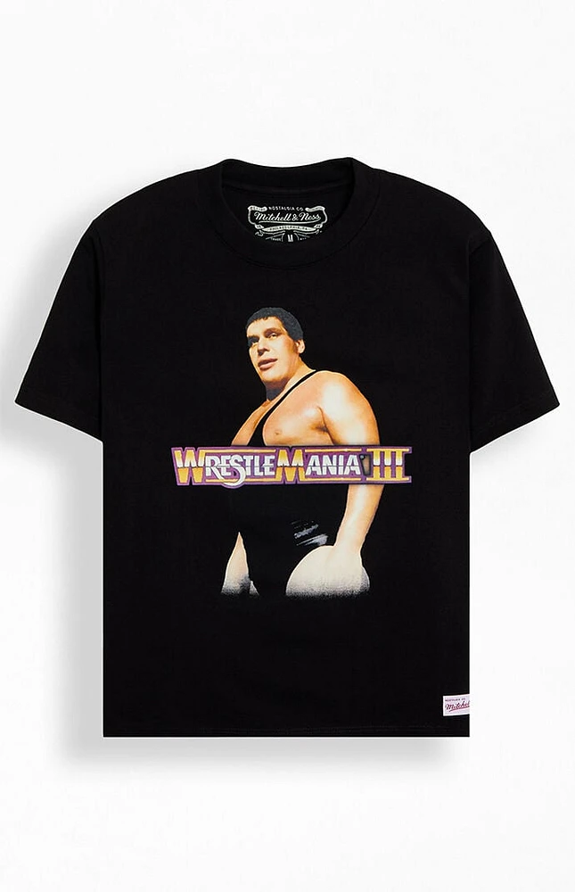 Mitchell & Ness Wrestlemania Legends Andre The Giant Oversized T-Shirt