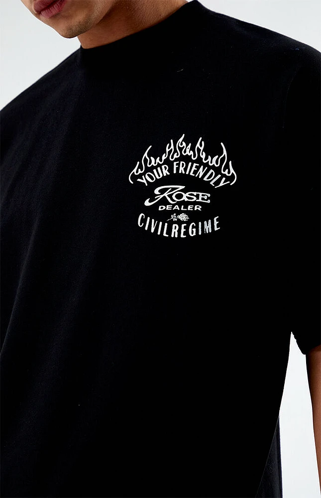 Civil Rose Dealer American Classic Oversized T-Shirt