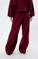 PacSun Tonal Script Straight Leg Sweatpants