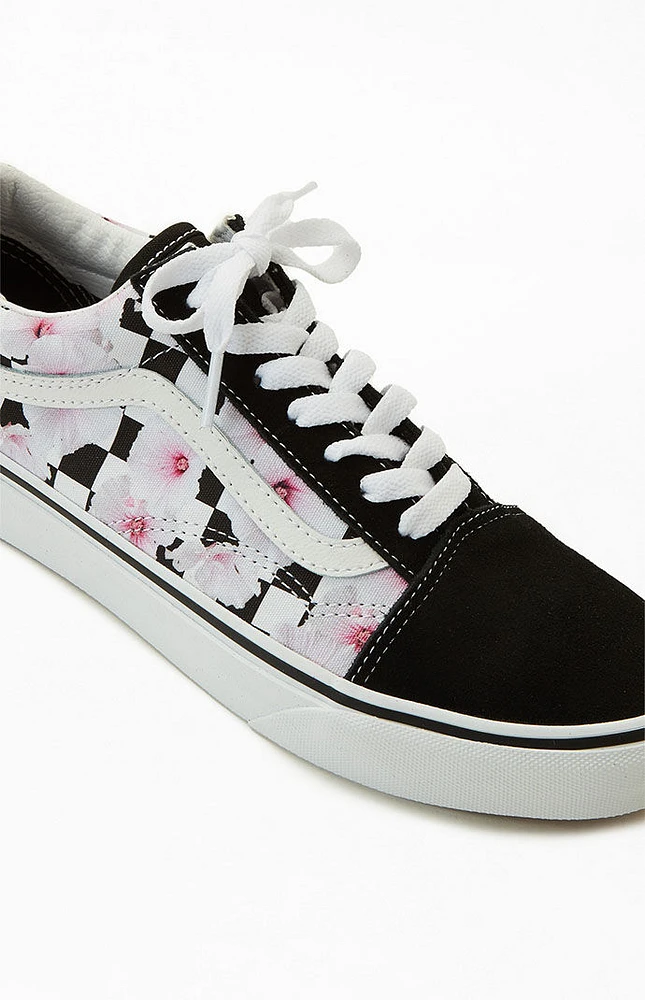 Vans Floral Checkered Old Skool Sneakers