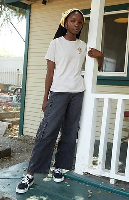 Pacsun Kids Black Baggy Cargo Jeans