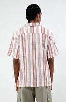 PacSun Striped Camp Shirt