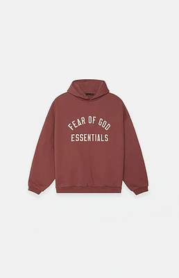 Fear of God Essentials Kids Crimson Fleece Hoodie