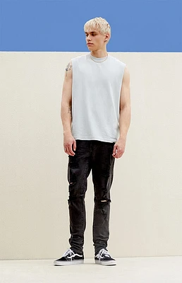 Pacsun Comfort Stretch Black Skinny Jeans