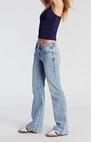 Pacsun Jade Low Rise Star Bootcut Jeans