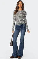 Edikted Camo Babe Top